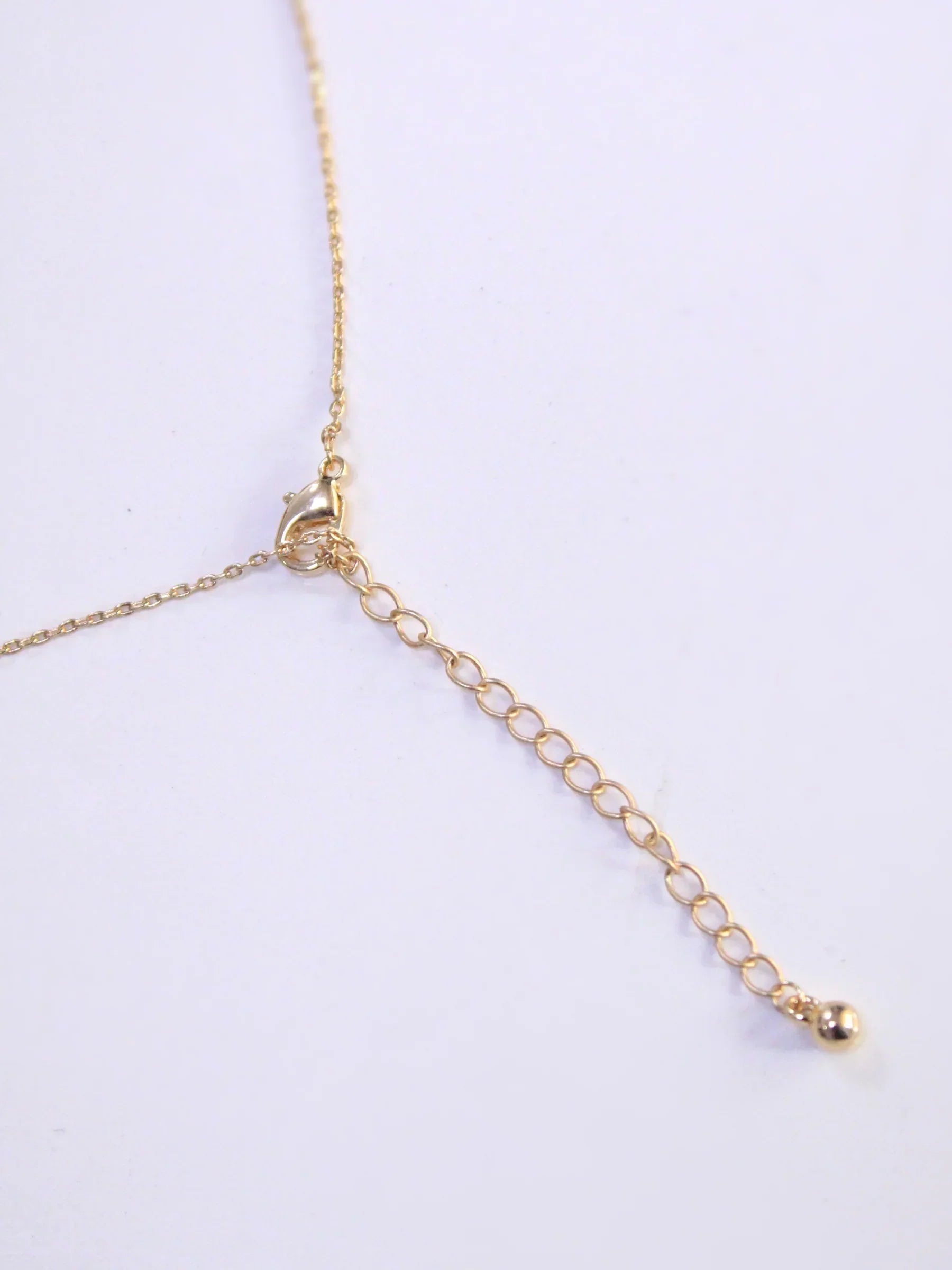 Infinity Love Golden Crystal Necklace