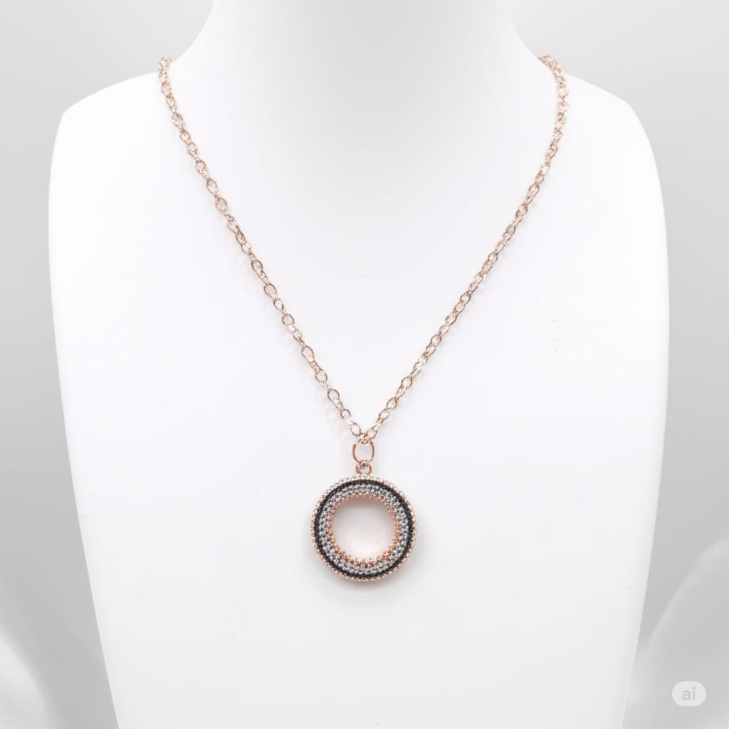 Cute Diamond Charm Necklace For Women & Girls