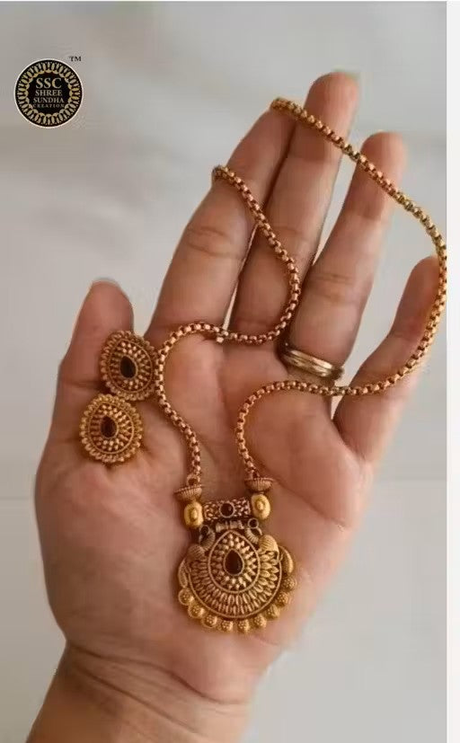 NEW TRENDING JEWELLERY PENDANT SET